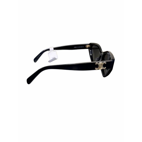 Celine NWT Triomphe 17 56MM Cateye Sunglasses in Black with Leather Crossbody main image 2